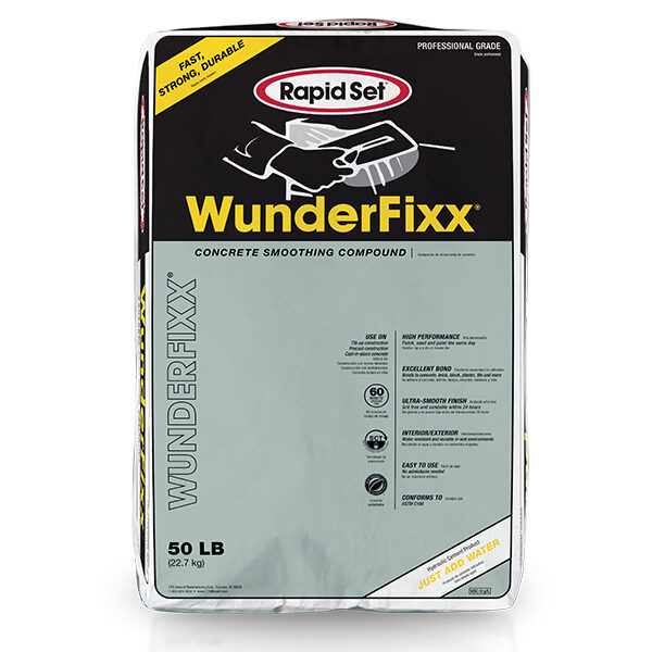 WunderFixx® – Saco 50lbs – Rapid Set®