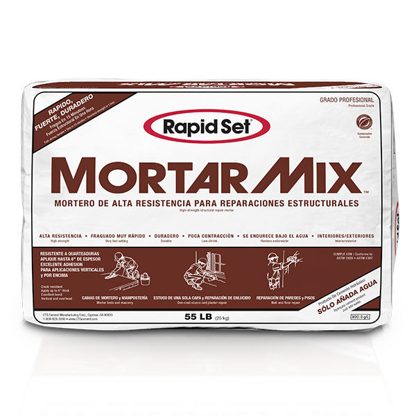 Mortar Mix – Saco 55lbs – Rapid Set®