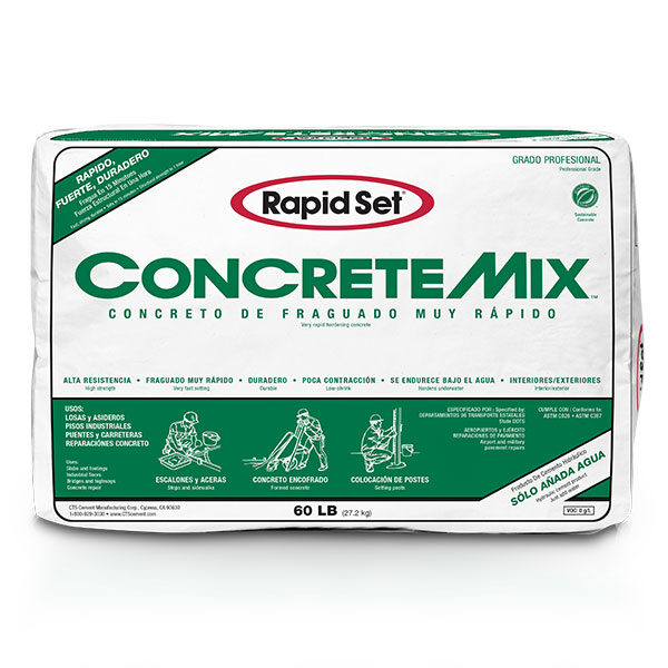 Concrete Mix – Saco 60lbs – Rapid Set®