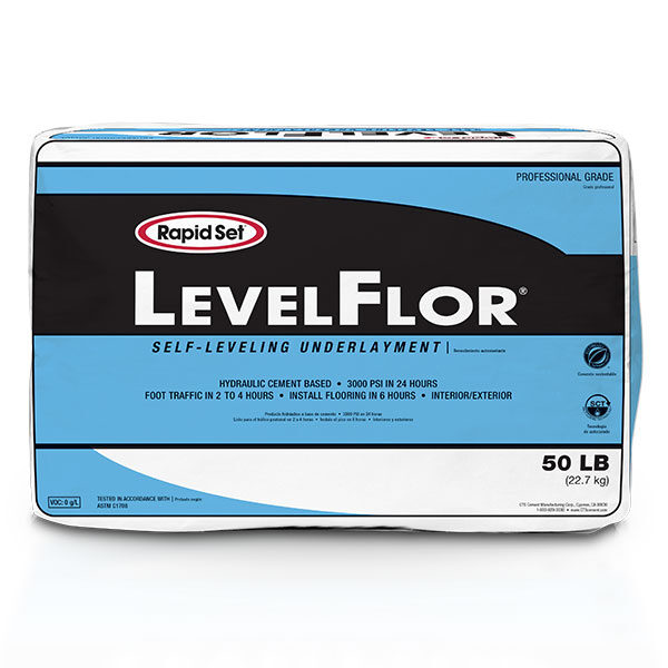 LevelFlor® – Saco 50lbs – Rapid Set®