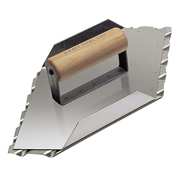 Rayador de Seguridad - Para Rampa - Rayado 45° Izquierda - Mango de Madera - Kraft Tool®