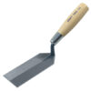 Cuchara Rectangular - 5" x 5.5" - Mango de Madera - Margin Trowel - Kraft Tool®