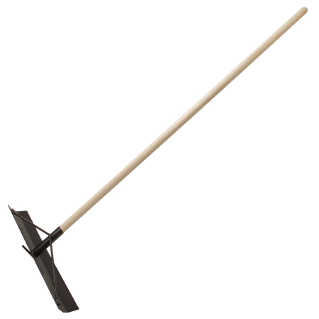 Jalador de Concreto - Hoja de Aluminio 19.5" x 4" - Ext. de Madera 1.3m - Kraft Tool®